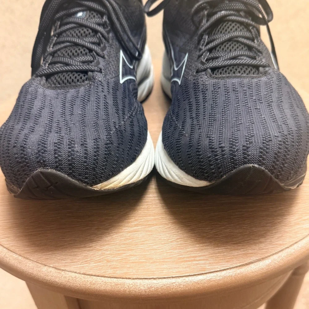 Mizuno Wave Rider 13 Men's  Dark Grey Sporty Activewear Fitness Running Sneakers